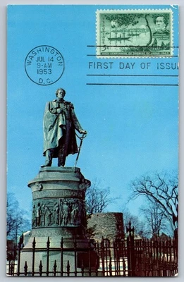 #1021 Opening of Japan Admiral Perry FDC Maxi Card - Image 1 of 2