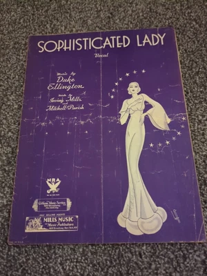 Sophisticated Lady Duke Ellington/Irving Mills Piano Sheet Music 1933 - Image 1 of 4