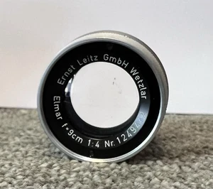 Leica Ernst Leitz GmbH Wetzlar Elmar 90mm f=9cm 1:4 f/4 für Leica LTM M39 Schraube - Bild 1 von 8