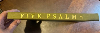 Five Psalms  silkscreens by Henry Pearson - Signed - Limited - #161/200 - Image 1 of 4