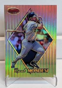 Raul Mondesi  #42 1999 Bowman Best Refractor   /400 - Picture 1 of 12