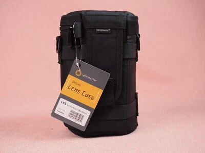 Promaster Deluxe Lens Case - LC5 Black 8 5/8" x 4 11/16"  Code 8408 - Image 1 of 4