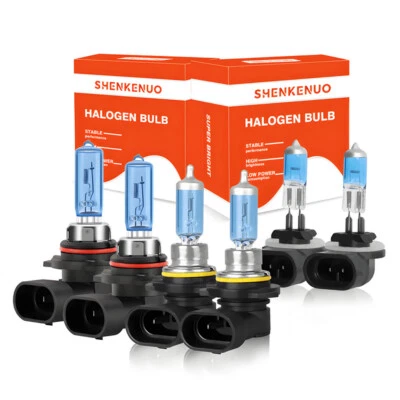 Combo Faros Halógenos Alto Bajo + Kit de Bombillas Antiniebla para GMC Sonoma 1998-2004 Foto 1 de 4