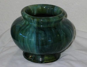 Early Antique Nelson McCoy Thickly Glazed Urn / 1900s Unmrkd Arts Crafts Vase - Picture 1 of 4