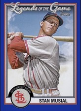 [DIGITAL] Topps Bunt - Stan Musial - Legends of the Game 23 S1 - Blue Base