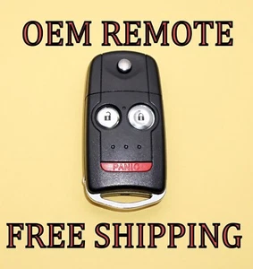 OEM ACURA RDX MDX KEYLESS REMOTE FLIP KEY FOB TRANSMITTER N5F0602A1A MEM #2 - Picture 1 of 1
