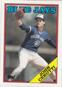 1988 TOPPS...JOHN CERUTTI...NRMT...CARD # 191...BLUE JAYS...FREE COMBINED SHIP - Bild 1 von 1
