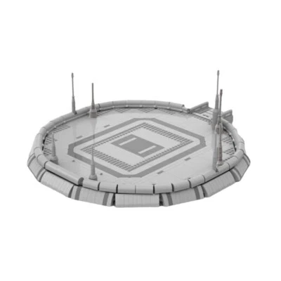 Landing Plat Model Building Blocks Kamino Tipoca City Movie MOC Bricks Toys Set - Image 1 of 4