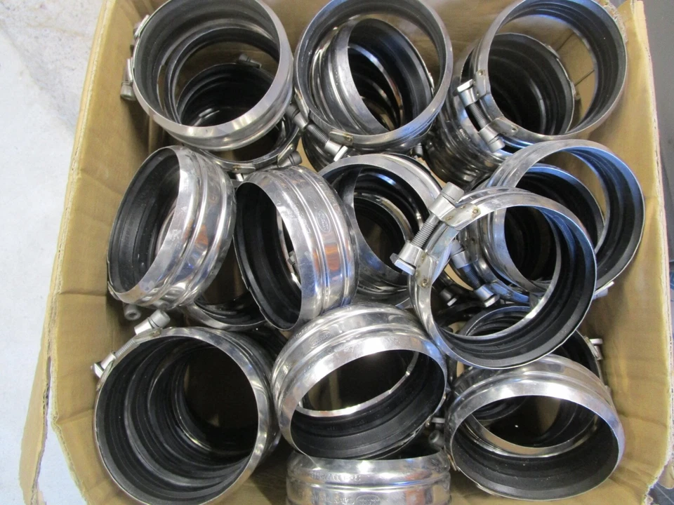 SML-Verbinder aus Edelstahl Dükorapid 48 STÜCK  DN 110 MM NEU - Bild 1 von 1