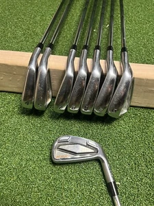 Cobra King Forged Tec Irons 4-PW, GW - Steel X Flex Shafts - New Grips - Good - Picture 1 of 12