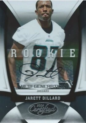 (HCW) 2009 Certified JARETT DILLARD 12/399 Auto RC Panini Rookie Donruss 01028 - Image 1 of 2