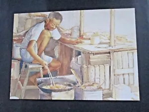 Singapore - Cartolina prepagata "TRADITIONAL TRADES ~ YU TIAO MAN" come nuova! - Foto 1 di 3