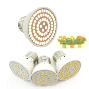 48/60/80 Led Plant Grow Light Bulbs Indoor Full Spectrum sunlight E27 Phytolamp - Picture 1 of 9