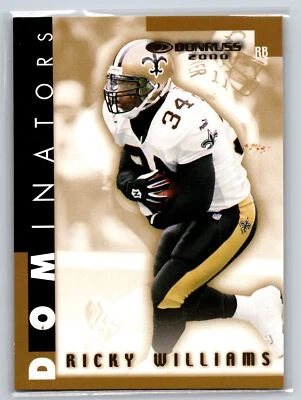 2000 Donruss #D-17 Ricky Williams Dominators #/5000 - Image 1 of 2