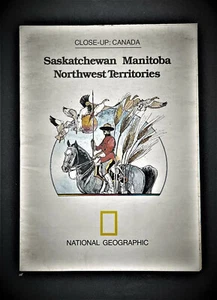 NATIONAL GEOGRAPHIC MAGAZINE Map/ Insert SASKATCHEWAN, MANITOBA, NORTHWEST TERR - Picture 1 of 4