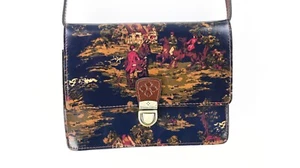 Patricia Nash “Laurantina” In Kent Countryside Painted Leather handbag - Picture 1 of 16