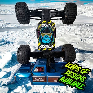 ARRMA OUTCAST 4S v2 RC Chassis Skin Protector -LOADS OF DESIGNS - - Picture 1 of 26