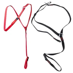 Adjusted Harnesses Chest Ascenders Shoulder Strap Rock Climbing Chest Harnesses - Picture 1 of 10