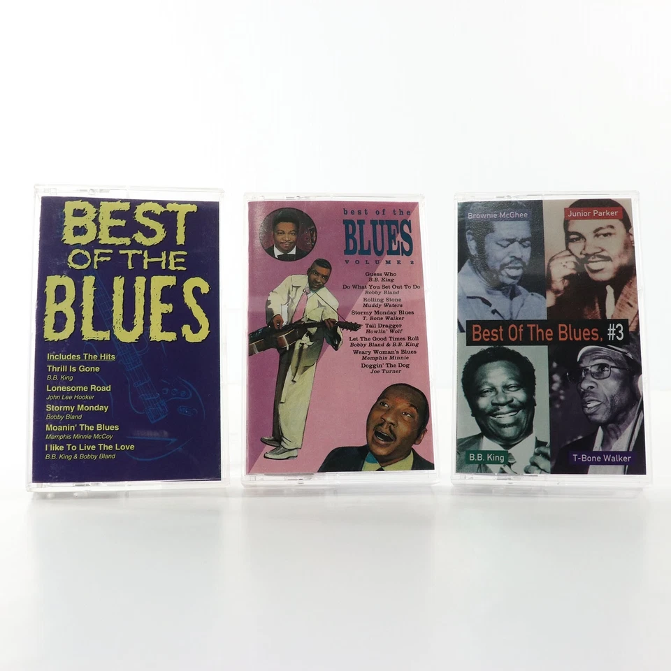 Best of the Blues #1, #2, #3 (3 Cassette Tape Set, MCA Records) TESTED B.B. King - Image 1 of 4