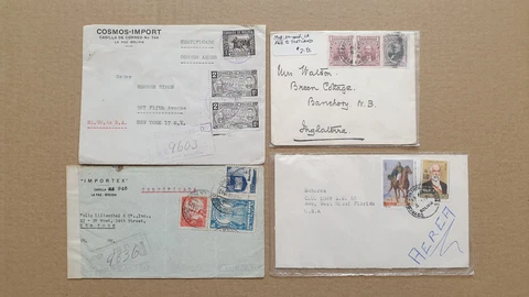 Bolivia Selection of 4 Covers #9150 Cover