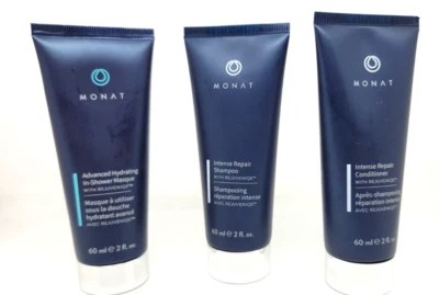 CHAMPÚ Y ACONDICIONADOR REPARADOR 3 MESES 2 OZ, MASCARILLA HIDRATANTE EN DUCHA Tamaño de viaje Foto 1 de 4