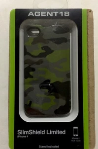 Agnet18 SlimShield Limited Case -Camouflage Green for iPhone 4/4s IPSS4A/M18 - Picture 1 of 2