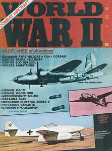 WORLD WAR II JUL 74 WARPLANES OF ALL NATIONS USAAF USN RAF LUFTWAFFE VVS IJN IJA - Picture 1 of 4