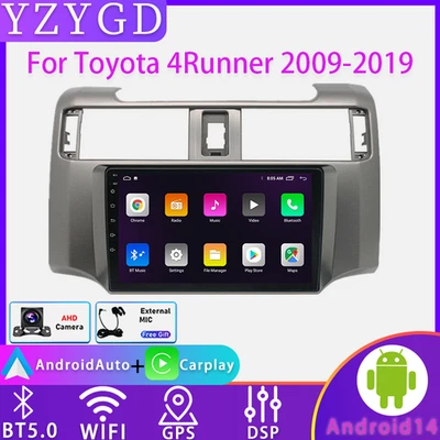 For Toyota 4Runner 2009-2019 Android GPS Carplay Radio Multimedia Stereo Navi FM - Image 1 of 4
