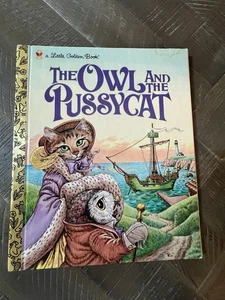 Little Golden Book The Owl and the Pussycat By Edward Lear Chick-fil-A Special - Imagen 1 de 8