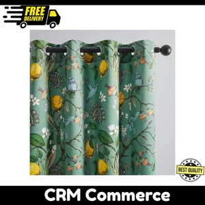 Topfinel Floral Spring Curtains 84 Inches Long Drapes,Vintage French Country ... - Picture 1 of 8