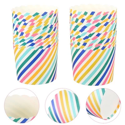  48 Pcs Papier Muffinförmchen Backformen Papierbackförmchen Für Cupcakes - Bild 1 von 4