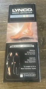 Aetrex Lynco solette ortopediche piedi per uomo scarpe eleganti modello L505 taglia 8 nuove! - Foto 1 di 6