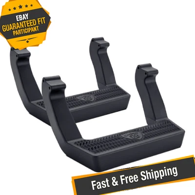 CARR 111251 LD Black Hoop Steps for 2018-2022 Jeep Wrangler JL Foto 1 de 4