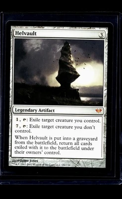 2012 MTG Magic The Gathering DKA Dark Ascension #151 Helvault LP - Image 1 of 2