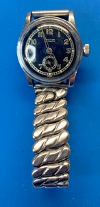 Rare 1950’s Croton Automatic Military Dial Selfwinding Stainless Steel Watch - Picture 1 of 9
