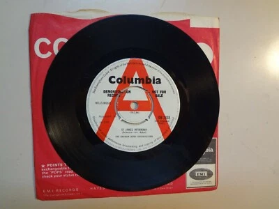 GRAHAM BOND ORGANISATION:(w/Ginger Baker Of Cream)St James Infirmary-U.K.7" Demo - Image 1 of 2