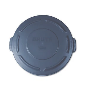 Rubbermaid Commercial Flat Top Lid for 20-Gallon Round Brute Containers 19 7/8" - Picture 1 of 1