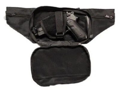 Borsa tasca marsupio con fondina per pistola beretta 92 98FS glock nero tznsc