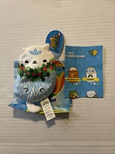 Y Cats vs Pickles Holiday Wave Ice Queen #464 Bean Bag Plush - Picture 1 of 4