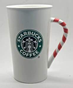 STARBUCKS MERMAID LATTE KAFFEEBECHER MIT ZUCKERSTANGENGRIFF VON 2010 - TEE - Bild 1 von 4