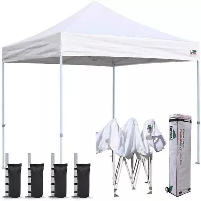 Eurmax 8x8  Paty Wedding Tent Folding Patio Gazebo Outdoor Sport Shelter Tent - Image 1 of 4