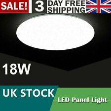 18W Round LED  White Bright Ceiling Light Panel Down Lamp Wall Kitchen Bathroom
