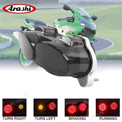 Rear LED Tail Light Lamp Turn Signals For Kawasaki NINJA ZX6R 1998 - 2002 2001 S - Image 1 of 4