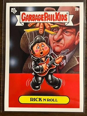 2023 Topps Garbage Pail Kids GPK Not-Scars #2B Rick N Roll - Image 1 of 2