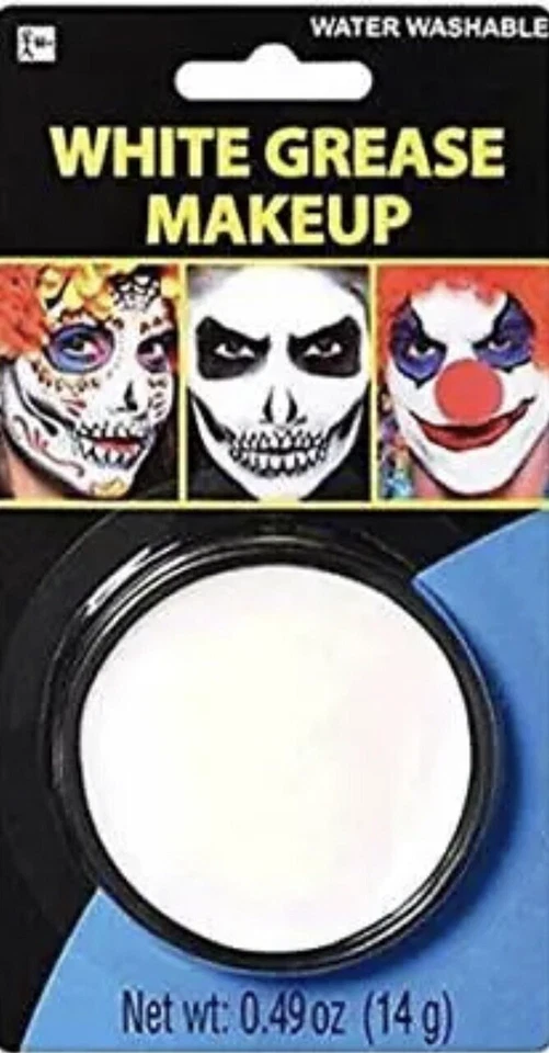 ¡Nuevo! Pintura facial grasa blanca | 1 pieza Foto 1 de 1