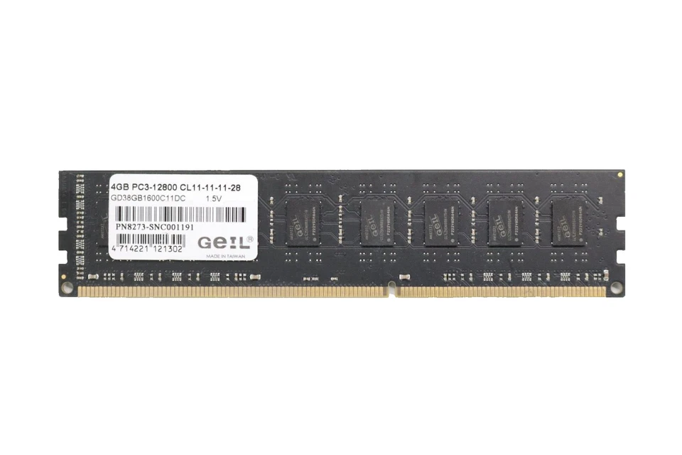 GEIL GD38GB1600C11DC LED DDR3 Module 4GB (1x4) DDR3 PC3-12800U DDR3-1600 #7619 - Bild 1 von 1