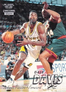 1997-98 Fleer Traditions CRYSTAL Dale Davis #186 - Pacers - Bild 1 von 2