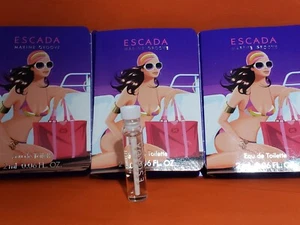 6p- Escada Marine Groove Women Perfume 0.06oz-2ml EDT Splash SAMPLE VIAL - Picture 1 of 1