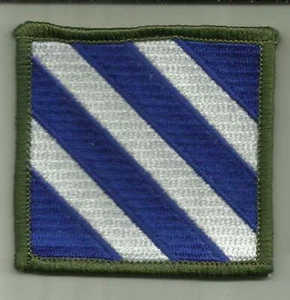 PATCH 3A DIVISIONE FANTERIA ESERCITO AMERICANO FORTE STEWART GEORGIA USA SOLDATO GUERRIERO - Foto 1 di 2