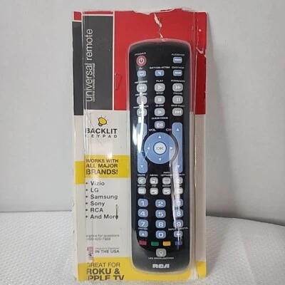 RCA RCRN03BR 3-Device Universal Remote Control with Partially Backlit Keypad - Image 1 of 4